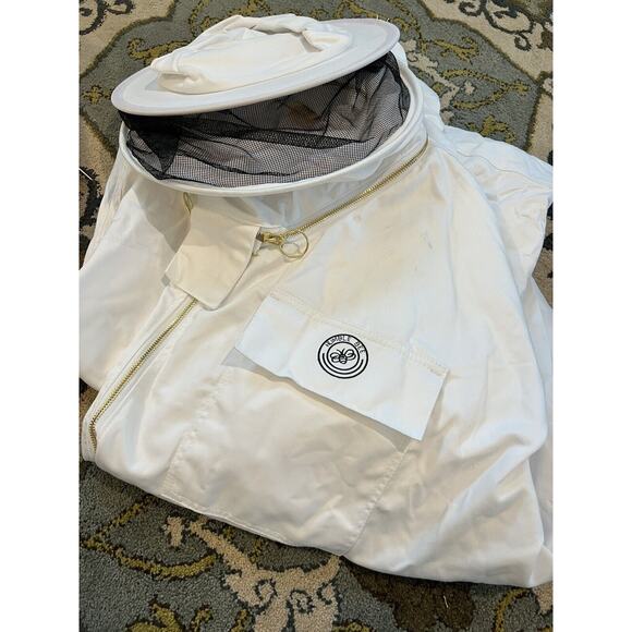 NEW Humble Bee 410P Big And Tall Polycotton Beekeeper Suit With Round Veil 6XL - Picture 10 of 12